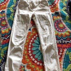 White jeans
